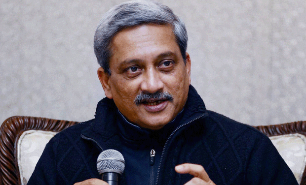 Defence minister Manohar Parrikar. Defence minister Manohar Parrikar.